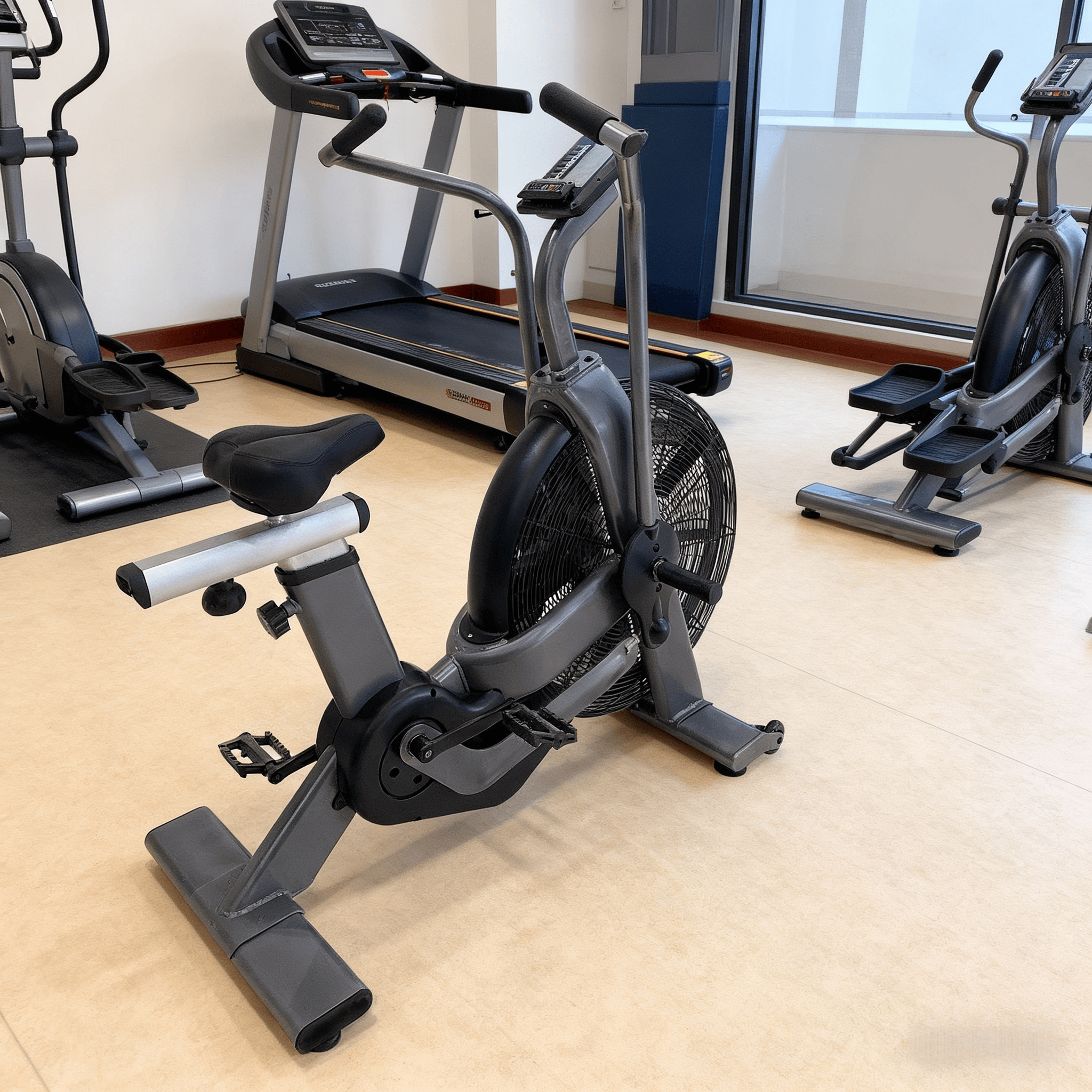 Air Resistance Stationary Bike